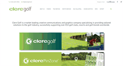 Desktop Screenshot of cleregolf.com